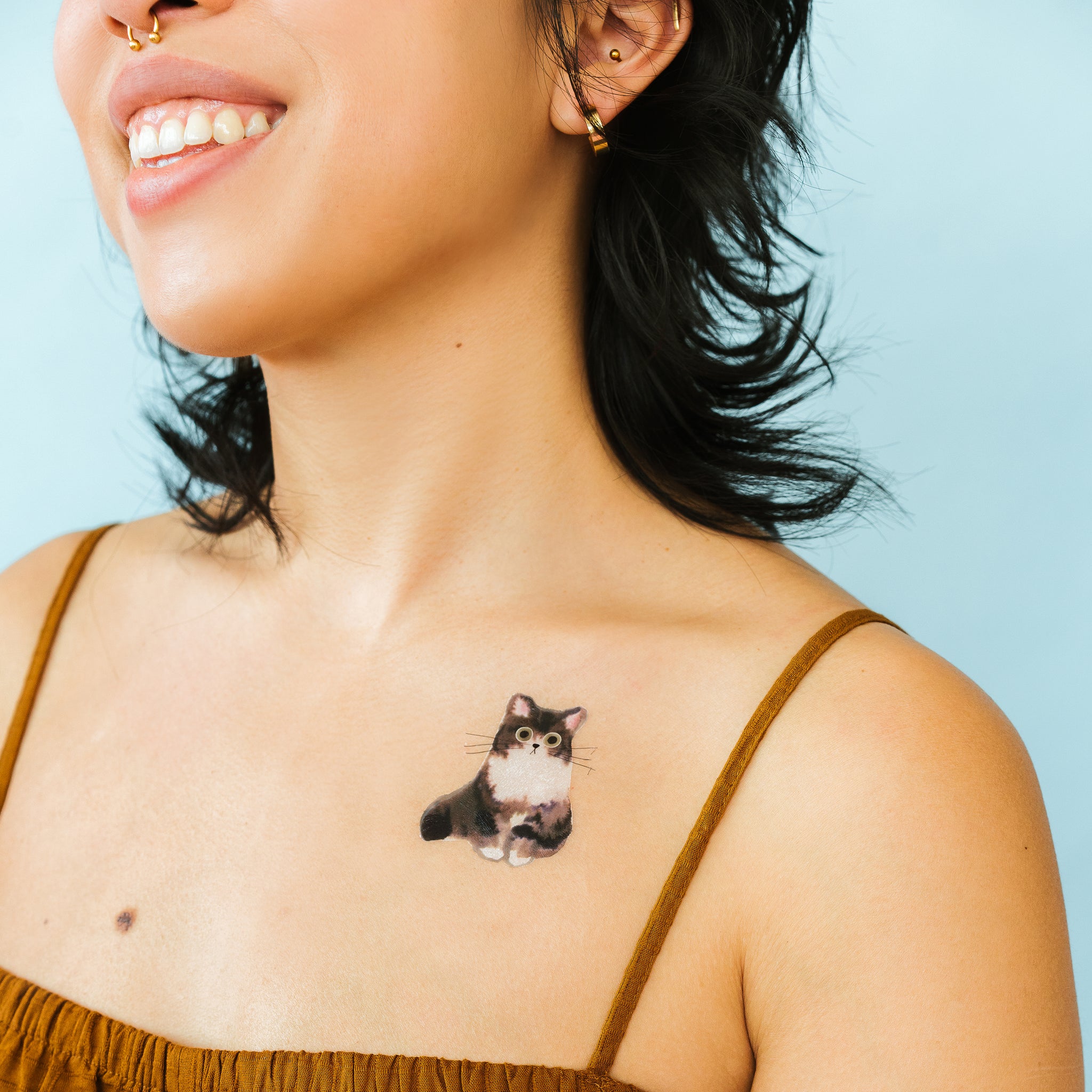 20 top Cat Tattoo Minimalist ideas in 2024
